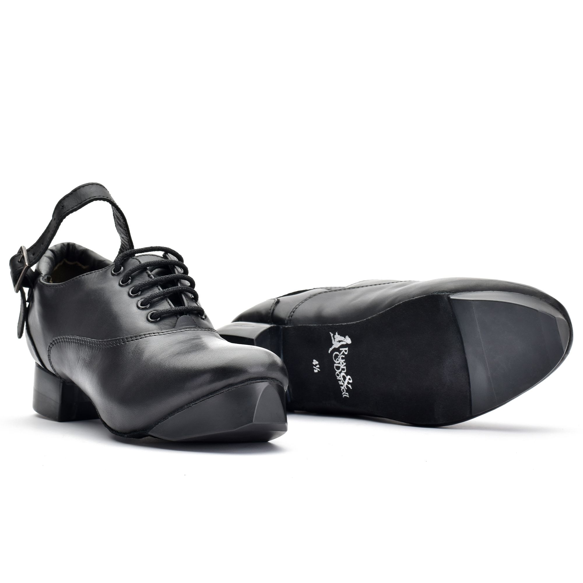 Classic Hard Irish Dance Shoes front sole view